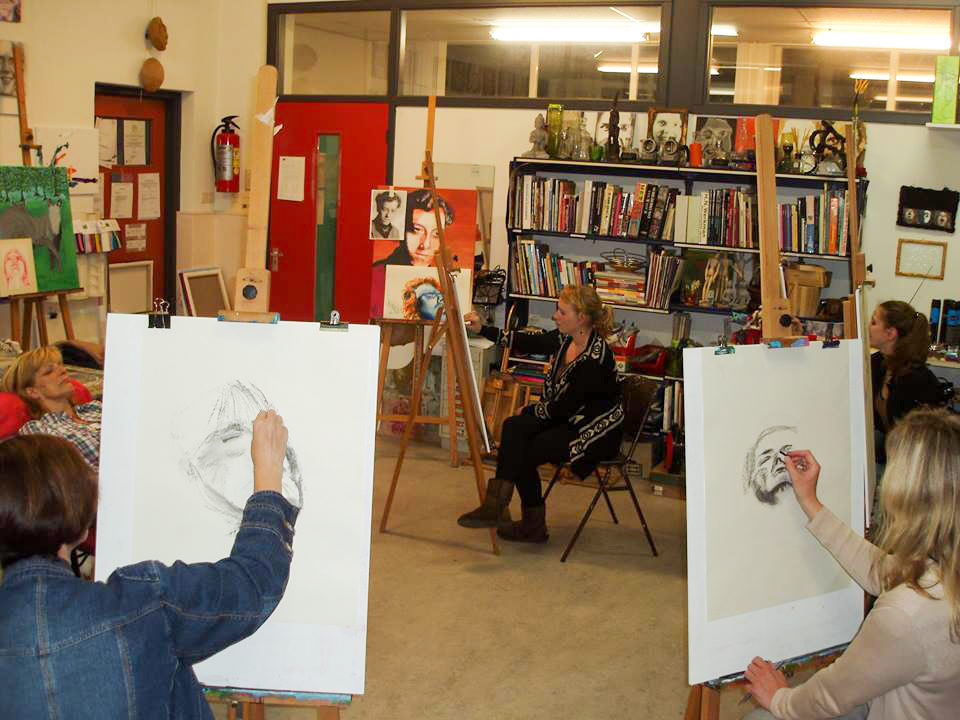 Leren Portrettekenen bij Studio Xplo in Tilburg